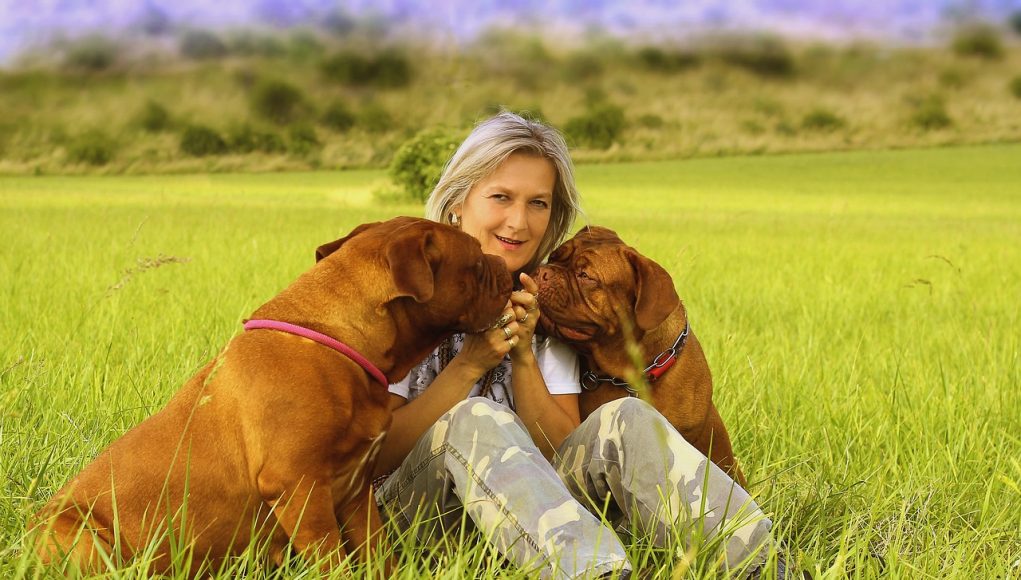 femmes âgées meilleures santé avec chien
