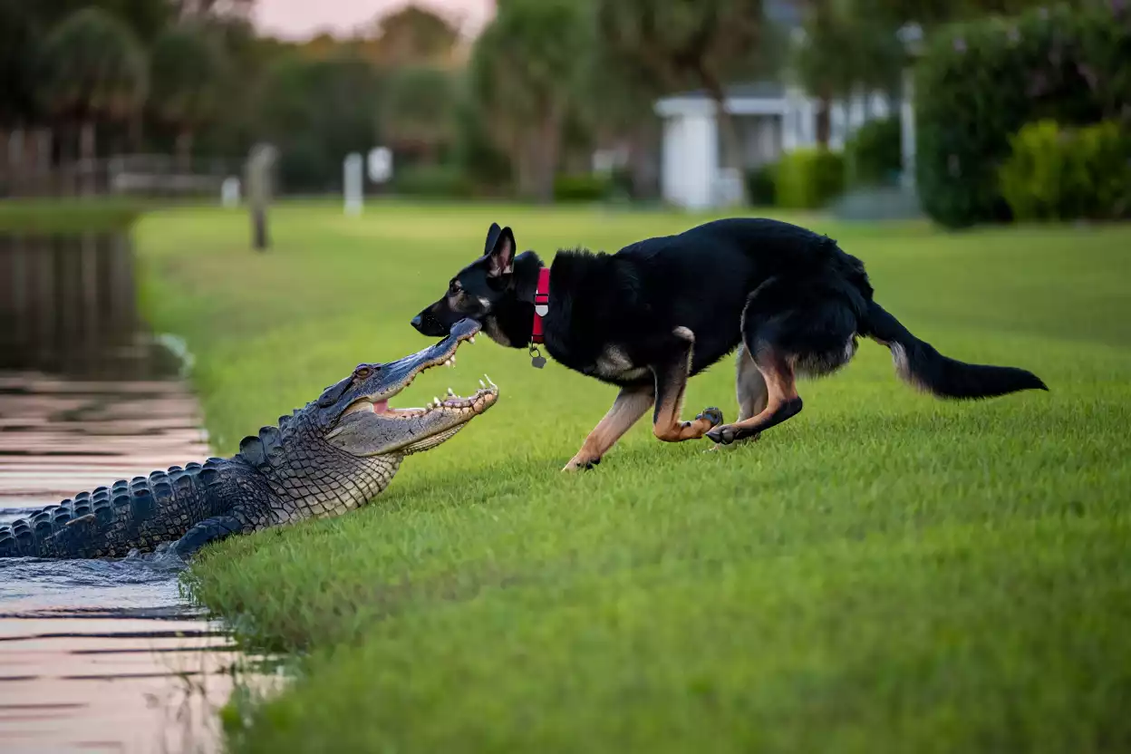 À Myrtle Beach, un alligator dévore un chien sous les yeux de la caméra : la famille face à une scène d’horreur - Aquabase