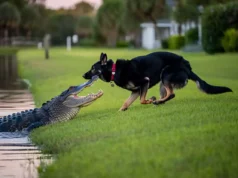 À Myrtle Beach, un alligator dévore un chien sous les yeux de la caméra : la famille face à une scène d’horreur