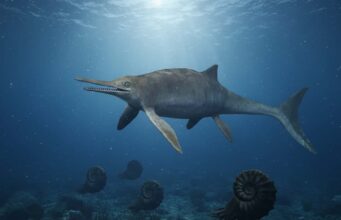 Un ยซ dragon รฉpรฉe ยป du Jurassique dรฉcouvert : Xiphodracon, le prรฉdateur qui bouleverse lโhistoire des ocรฉans