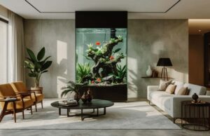 Aquarium colonne : quelle est cette tendance qui séduit les passionnés… et les poissons ?
