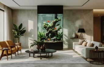 Aquarium colonne : quelle est cette tendance qui séduit les passionnés… et les poissons ?