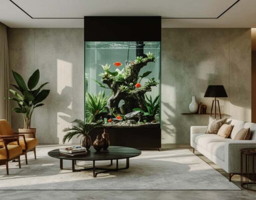 Aquarium colonne : quelle est cette tendance qui séduit les passionnés… et les poissons ?