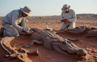Incroyable trouvaille en Égypte : Wadisuchus kassabi, le prédateur qui a survécu aux extinctions